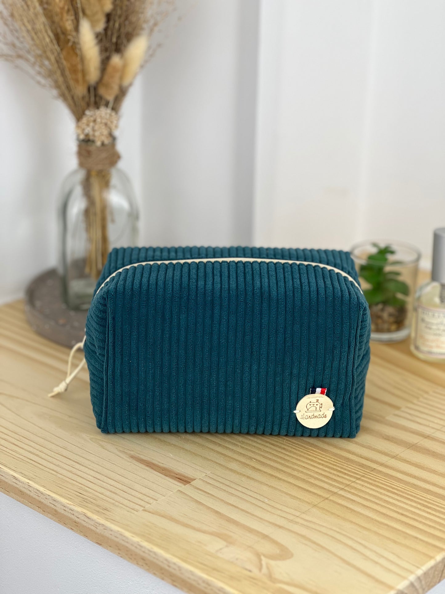Trousse de maquillage velours