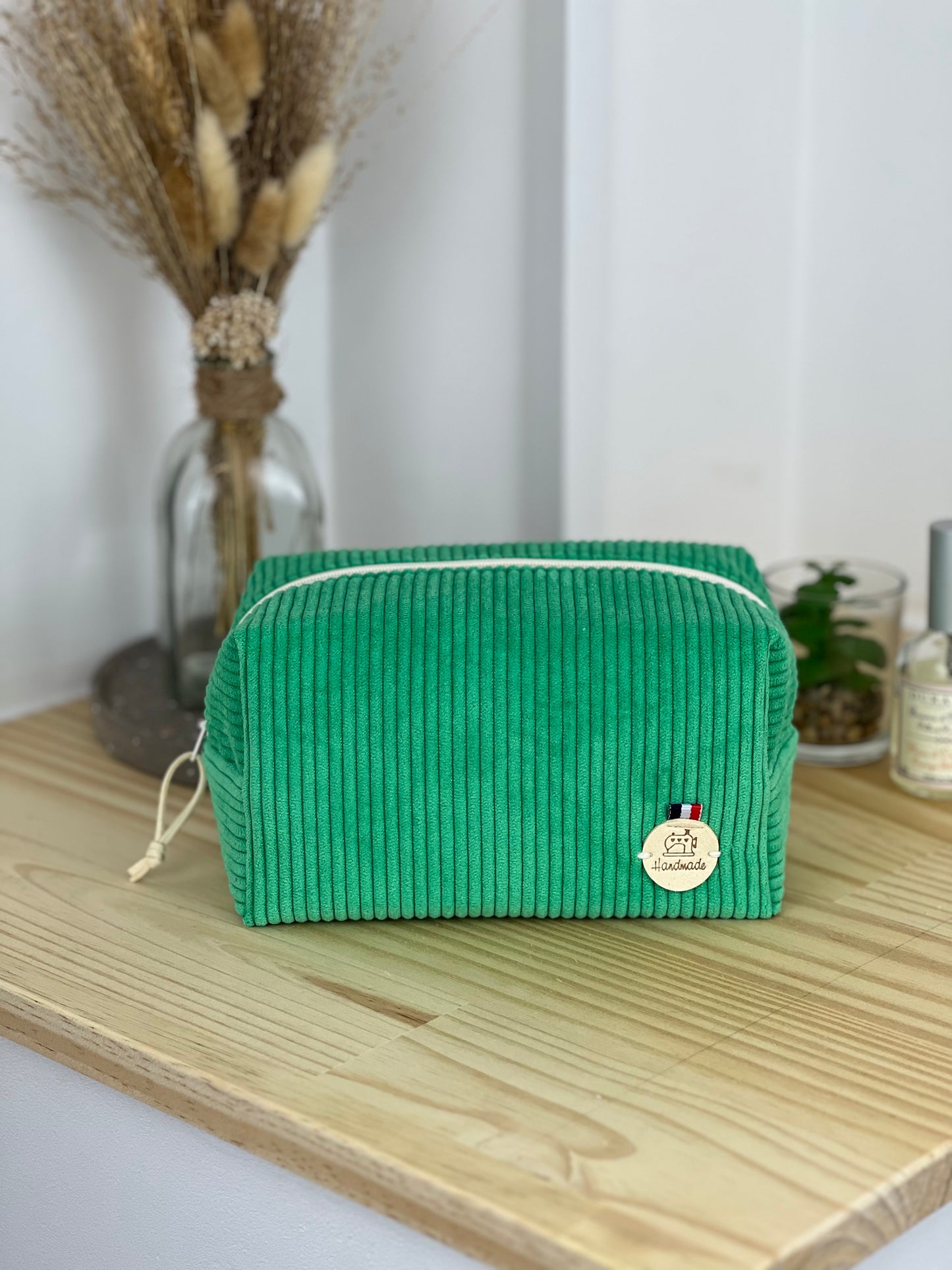 Trousse de maquillage velours