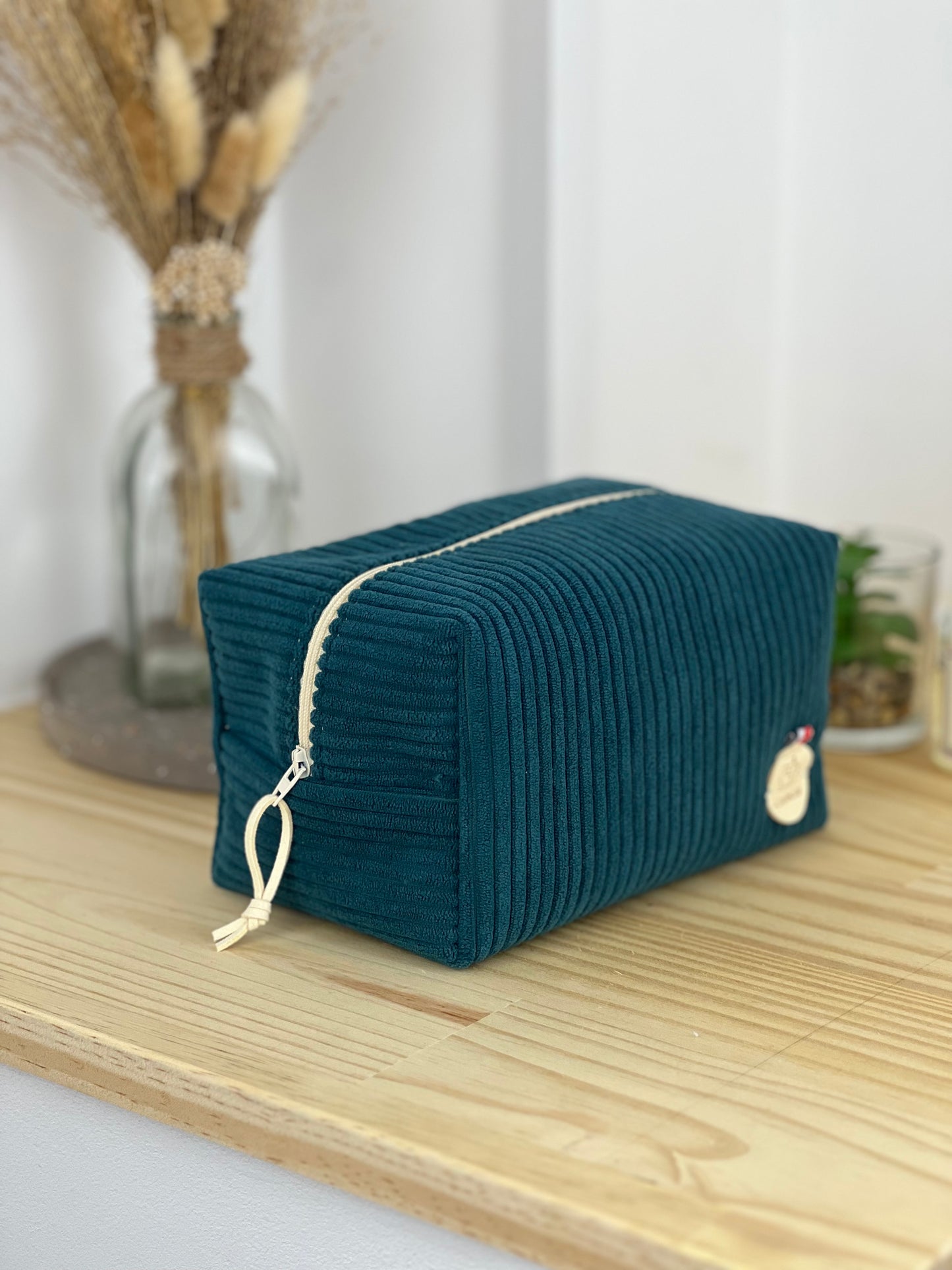 Trousse de maquillage velours
