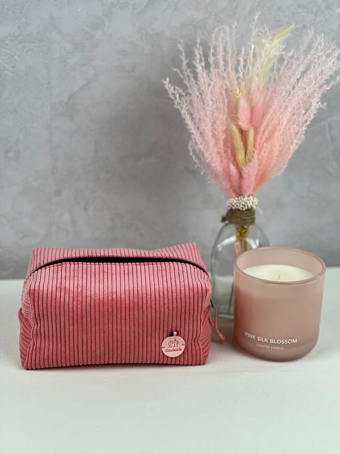 Trousse de maquillage velours
