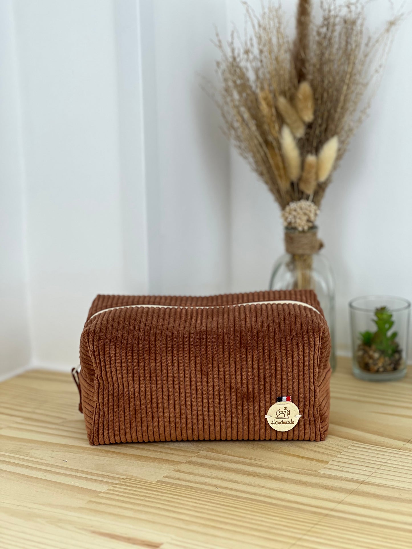 Trousse de maquillage velours