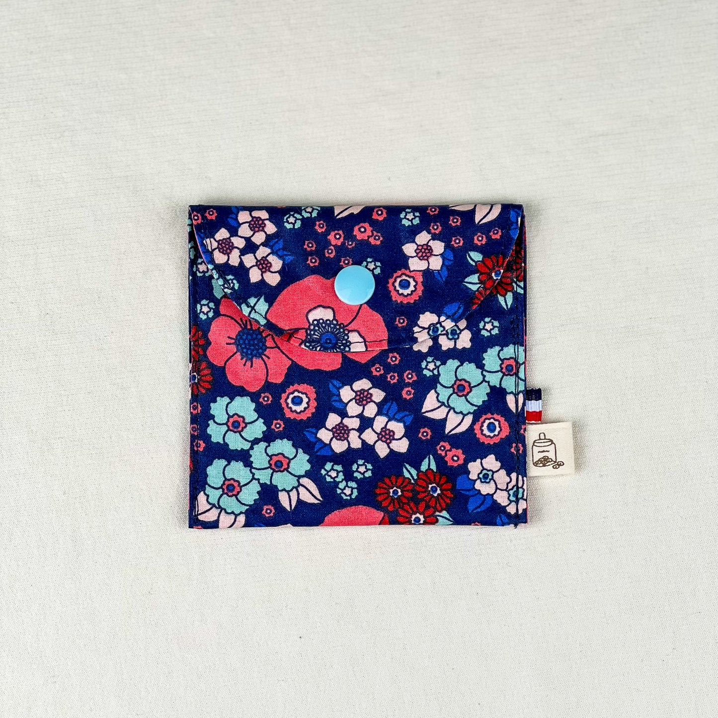 Pochette à savon FLEURS MAXI