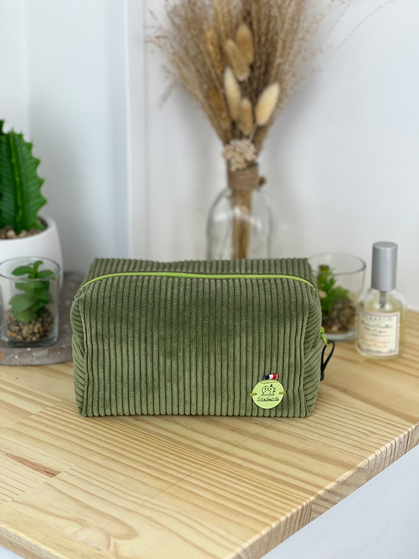 Trousse de maquillage velours