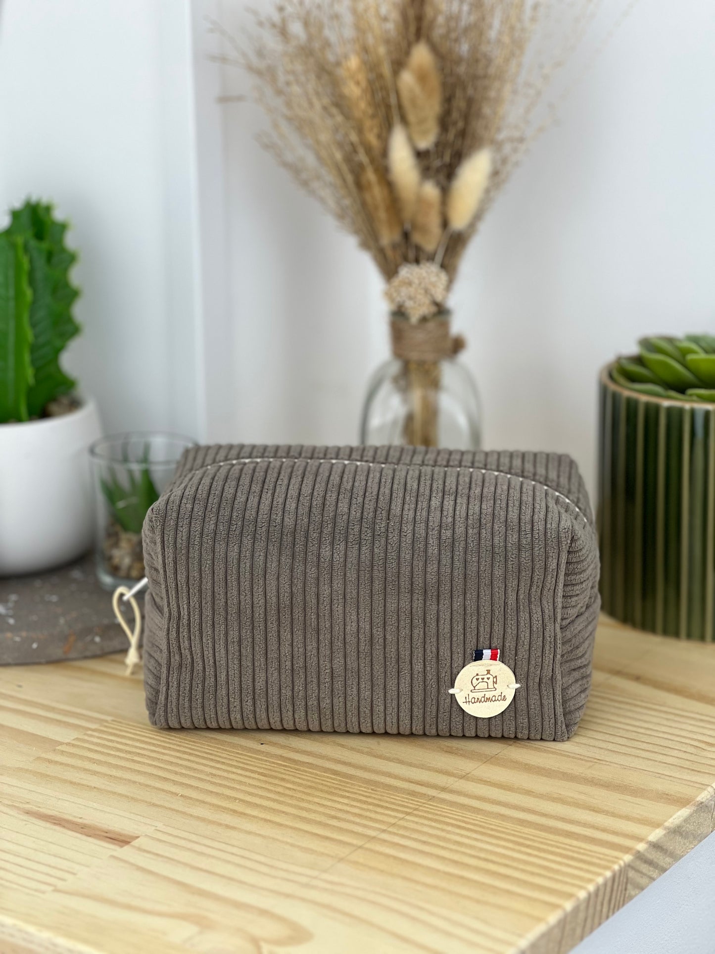 Trousse de maquillage velours