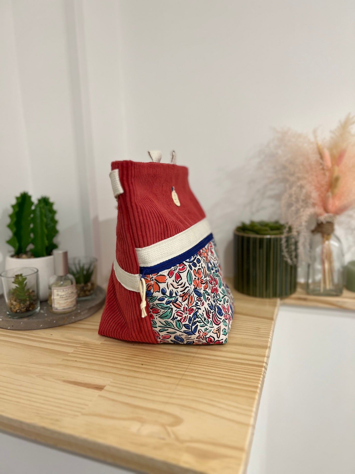 Sac à magnésie bloc FLEURS