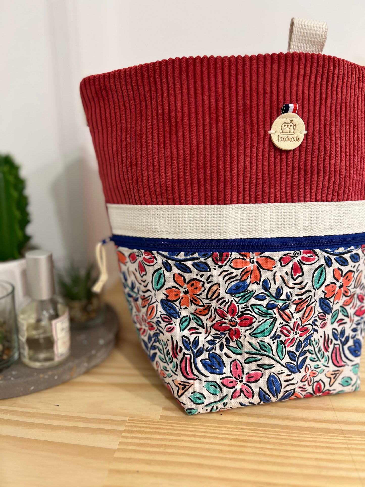Sac à magnésie bloc FLEURS