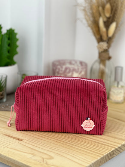 Trousse de maquillage velours