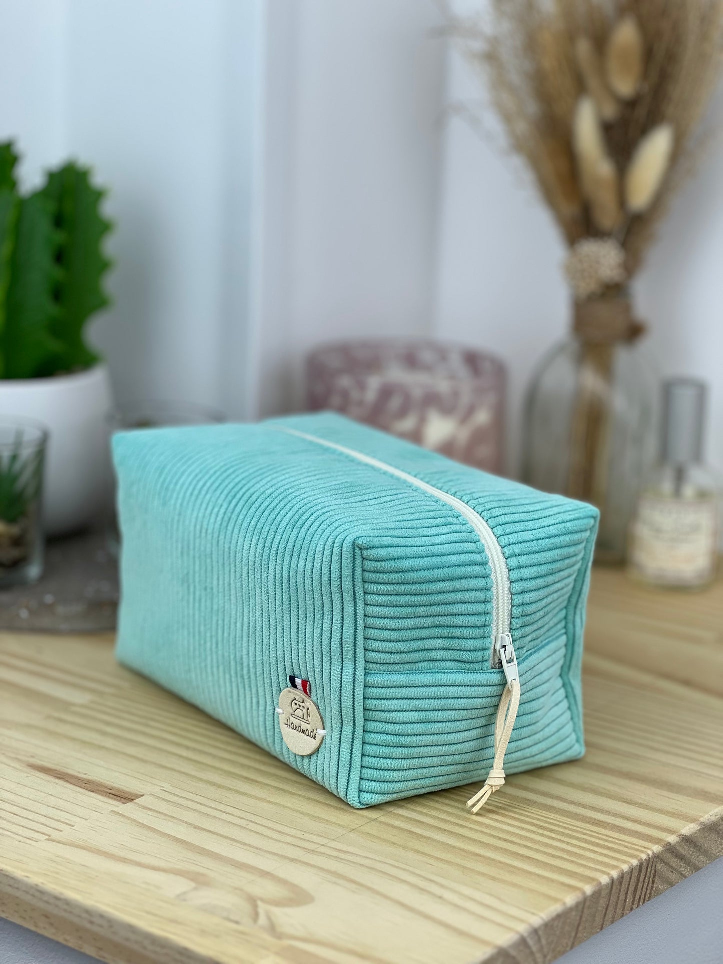 Trousse de maquillage velours