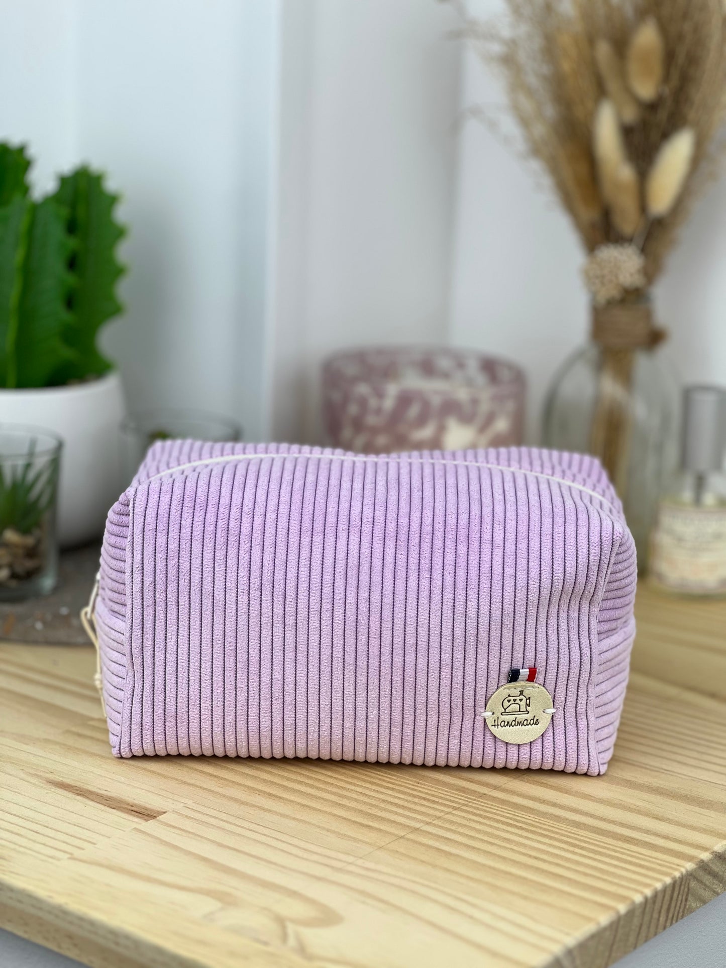 Trousse de maquillage velours