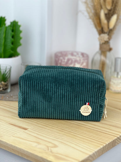 Trousse de maquillage velours